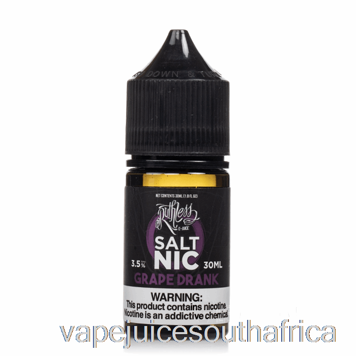Vape Juice South Africa Grape Drank - Ruthless Salt - 30Ml 20Mg